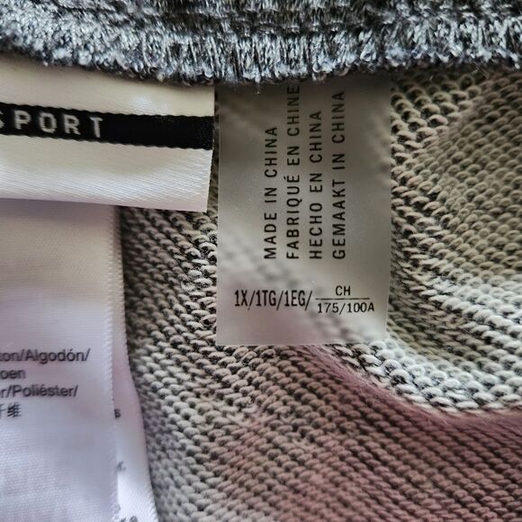 DKNY Sport Womens Logo High Rise Jogger Pants Size 1X - Picture 8 of 10